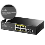 SWITCH PoE  8 portów i 2x Gigabit FS1010PG 120W VLAN CCTV do 250m