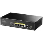 Switch sieciowy RJ45 1Gb LAN 5-portowy POE+ 120W 10/100/1000Mbps Cudy GS1005PTS1