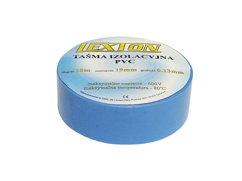 Taśma izolacyjna LEXTON niebieska 10m