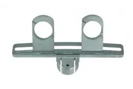 Uchwyt ZEZ aluminiowy na 2x LNB 40mm POLYTRON OSP-85 MFH