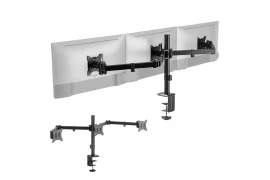 Uchwyt na trzy monitory Spacetronik SPA-130