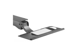 Uchwyt na klawiaturę podbiurkowy regulowany MC-795 do pracy stojąco - siedzącej max zmiana 34cm