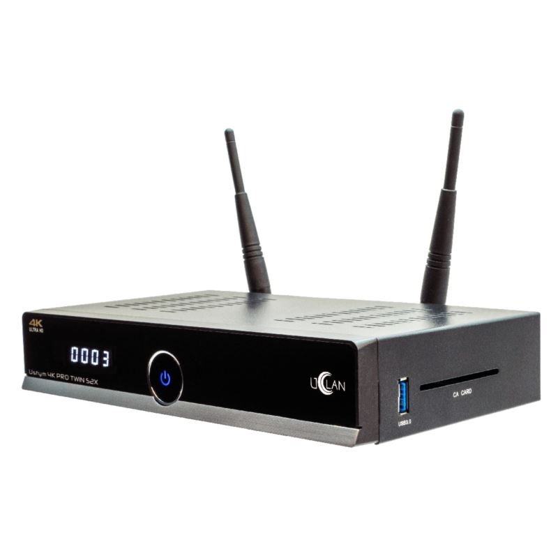 uClan Ustym 4K PRO UHD E2 TWIN DVB-S2X OpenATV 7.3