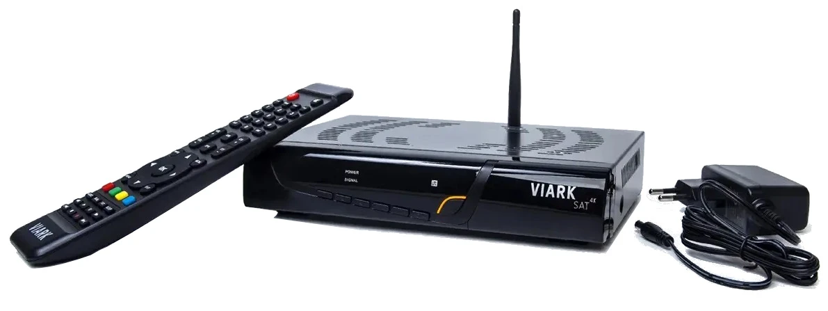 VIARK SAT 4K H265 DVB-S2 IPTV & Multimedia WiFi