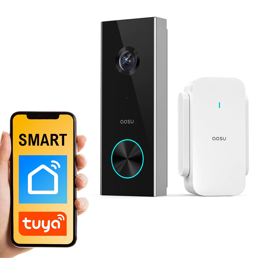 2K Wideo domofon Aosu Video Doorbell Pro SL-V8P SMART z aplikacją Tuya