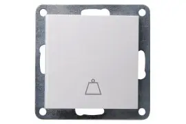 Włącznik dzwonkowy - Corner 60 biały
