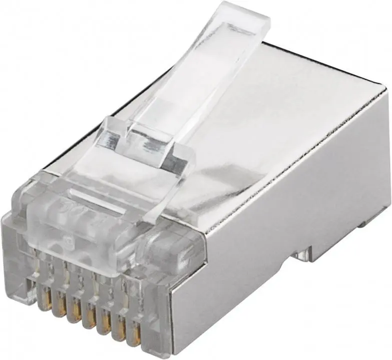 Wtyk sieciowy RJ45 8P8C CAT 6 Ekranowany