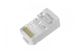 Wtyk sieciowy RJ45 8P8C w osłonie - op. 100 sztuk