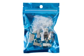 Wtyk sieciowy RJ45 Pass Through przelotowy CAT 7 S/FTP PT-RJ457SFT-15 10 szt