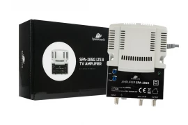 Wzmacniacz TV budynkowy z prekorekcją charakterystyki kabla Spacetronik SPA-28SG LTEII