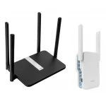 Zestaw Cudy router X6 Wi-Fi 6 AX1800 z repeaterem sieci RE1200