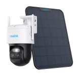 Zestaw Kamera Wi-Fi Reolink Trackmix auto-zoom + panel solarny czarny