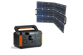 Zestaw Mobilna stacja ładująca FlashFish P60 560W 520Wh 140400mAh Solarny Panel 100W