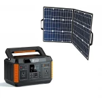 Zestaw Mobilna stacja ładująca FlashFish P60 560W 520Wh 140400mAh Solarny Panel 100W