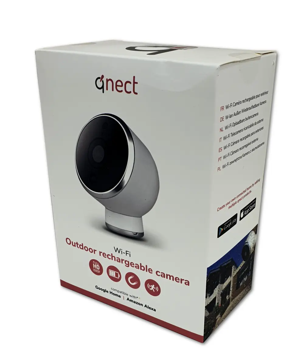 Zewnętrzna kamera Wi-Fi 1080p Qnect QN-IPC03 SmartLife Tuya