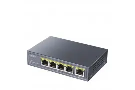 Extender przedłużacz zasilania PoE cztero portowy 1x4 4x30W Gigabit Cudy POE40