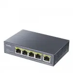 Extender przedłużacz zasilania PoE cztero portowy 1x4 4x30W Gigabit Cudy POE40