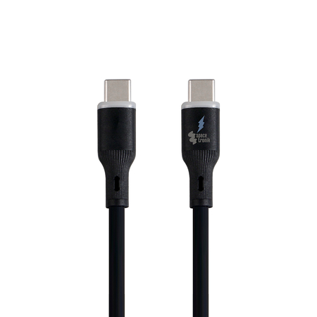 Kabel LED silikonowy USB-C do USB-C 1m