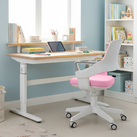 Fotel obrotowy dziecięcy Spacetronik XD SPC-XD09P Różowe