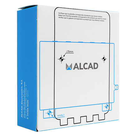 Alcad Wzmacniacz Masztowy AM-187 12V 32dB LTE700 UHF + VHF/BIII/FM