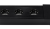 Gniazdo blatowe rozsuwane 3x Schuko do biurka mebli Spacetronik SPS-S33B V2