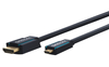 CLICKTRONIC HDMI - micro HDMI 2.0 4K 60Hz 1m Kabel