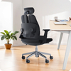 Ergonomiczny fotel do biura - REGULACJA 3D - Spacetronik SPC-BARRY-00
