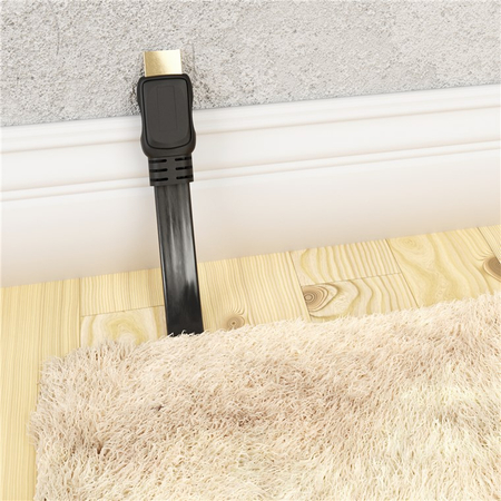 HDMI 2.0 UltraHD 4K@60Hz FLAT Goobay Kabel 3m - zdjęcie 2