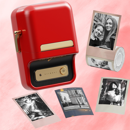 Drukarka etykiet Niimbot B21 PRO czerwona