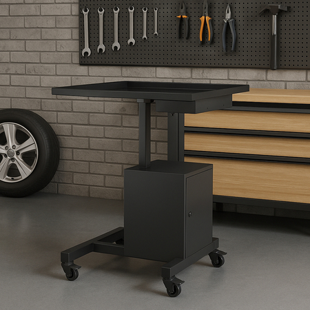 Tool Carts with Secure Lockable Cabinets