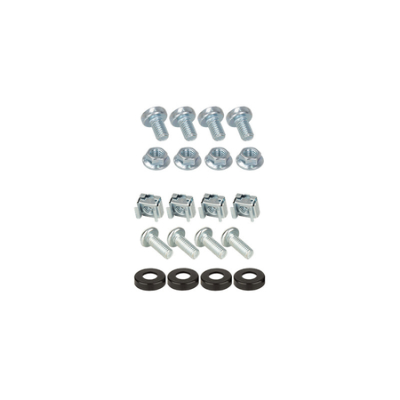 Uchwyt Rack ścienny 19" 3U 330mm Czarny