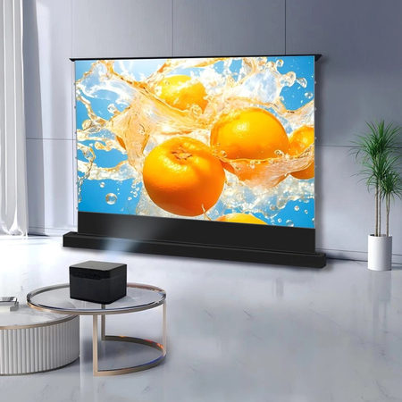 Podłgowy ekran do projektora przenośny 100" 16:9