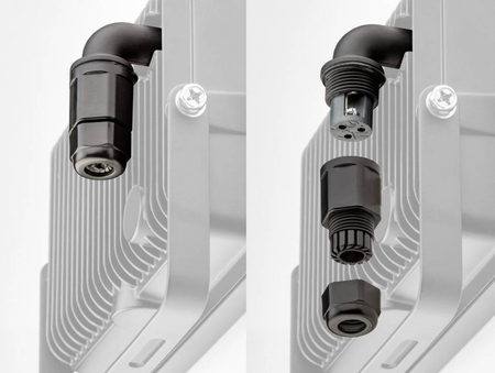 Goobay LED-Flutlicht 30W IP65 A+ schwarz - zdjęcie 2