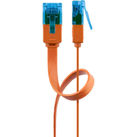 LAN Patchcord CAT 6A UTP FLAT orange 2m
