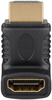 Adapter gniazdo - wtyk HDMI 2.1 8K PIONOWY 90st.