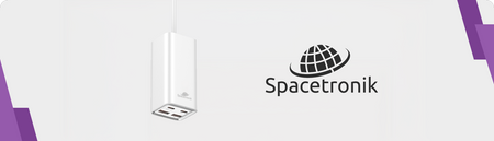 Wielofunkcyjna, szybka ładowarka 65 W Spacetronik SR102, 2x USB-C, 2x USB-A QC3.0