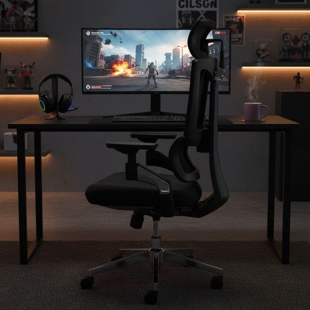 Fotel biurowy obrotowy z podłokietnikiem 4D BARD