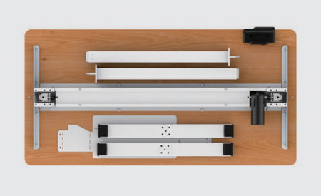 Spacetronik Moris 120BB 140x60 elektrischer Schreibtisch