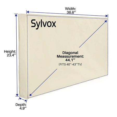 Pokrowiec na telewizor Sylvox 40-43"