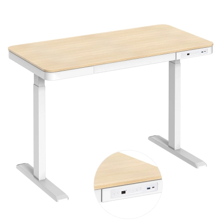 Eleganckie Biurko z Elektryczną Regulacją Wysokości Spacetronik Astrid SPE-B126WO OUTLET - zdjęcie 2