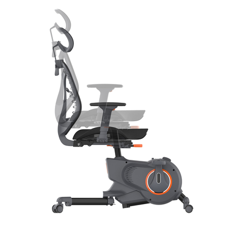 Ergonomiczny fotel z rowerem treningowym Spacetronik Seatbike