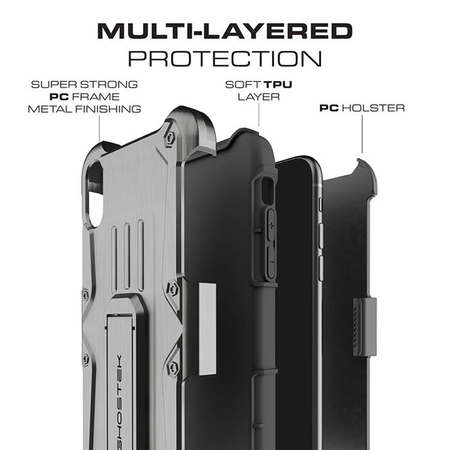 Etui Iron Armor Apple iPhone Xs czarny