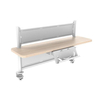 Elektrischer Schreibtisch mit Ablage Spacetronik SPE-X116AT