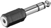 Audio-Adapter Klinke 35mm - Klinke 635mm 2-ch Goobay