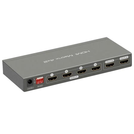 Matrix HDMI 4/2 Spacetronik SPH-M42EA 4K OUTLET - zdjęcie 2
