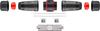 S/FTP CAT6 IP68 Netzwerkkabelstecker Goobay