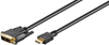 Kabel DVI-D (18+1 pin) Single Link - HDMI czarny 3m