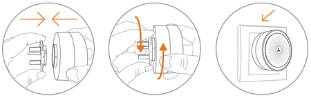 Innensirene mit Klingelverlängerung Maxkin SP-S01