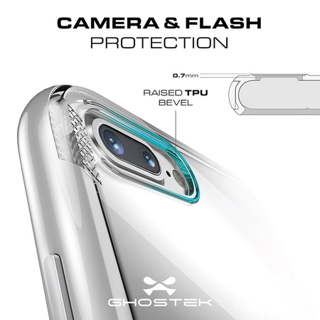 Etui Cloak 3 Apple iPhone 7 8 Plus srebrny