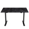 Universal-Schreibtischplatte 120x60x18 cm Beton dunkel